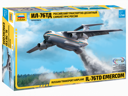 Российский транспортно-десантный самолет МЧС Ил-76ТД, 1/144
