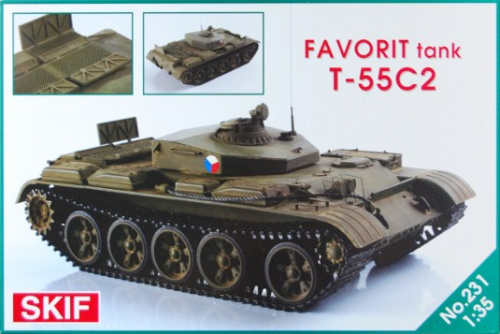 Танк Т-55С2 Фаворит, 1:35, [231]