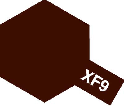 Краска эмал. XF-9 Hull Red (10 мл)