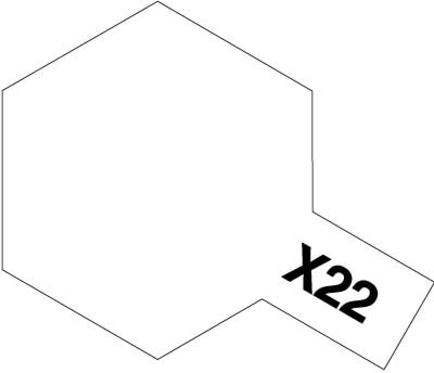 Краска акрил. X-22 Clear (Прозрачный лак) (10 мл)