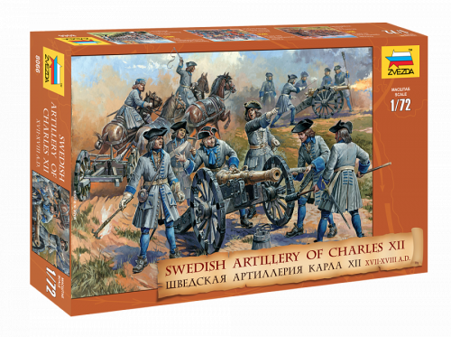 Шведская артиллерия, 1:72