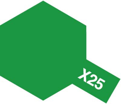Краска акрил. X-25 Clear Green (10 мл)
