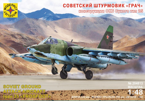 Самолет "ГРАЧ" конструкции ОКБ Сухого тип 25 (1:48)