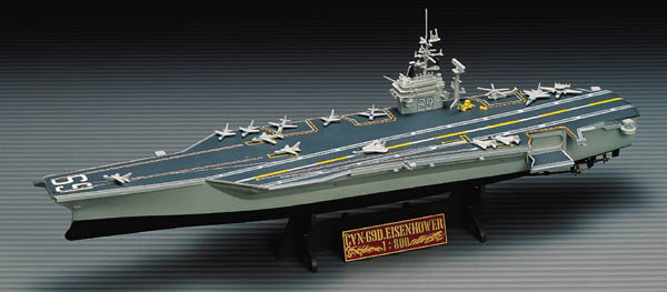 Авианосец "Эйзенхауэр" CVN-69, 1:800, (14212)