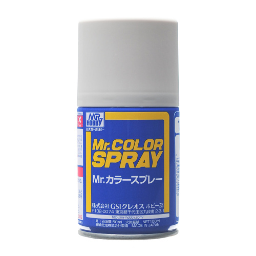 Краска-спрей Mr.Hobby LIGHT GULL GRAY (100мл)