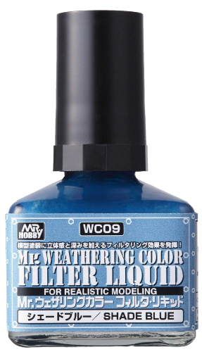 Краска 40мл MR.WEATHERING COLOR WC09 SHADE BLUE