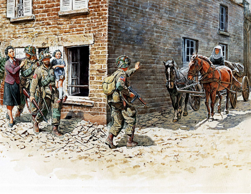 Фигуры Франция, 1944, 1:35, (MB3578)