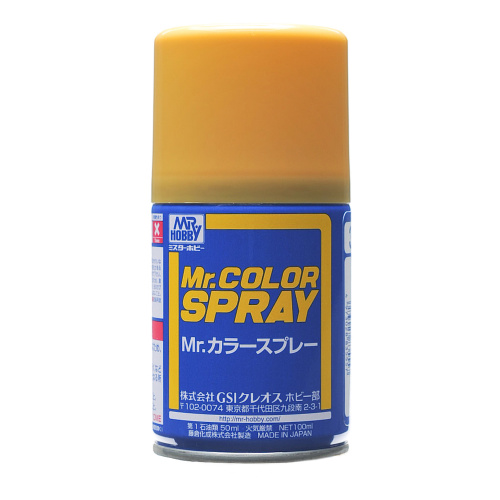 Краска-спрей Mr.Hobby DARK YELLOW(SANDY YELLOW) (100мл)
