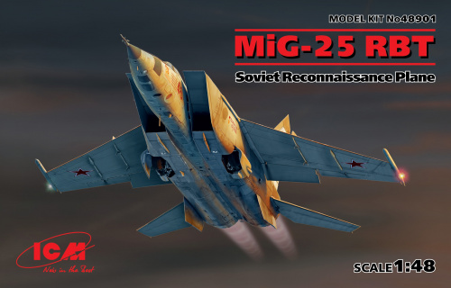 МиГ-25 РБТ, Советский самолет-разведчик, 1:48, (48901)