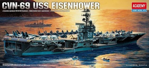 Авианосец "Эйзенхауэр" CVN-69, 1:800, (14212)