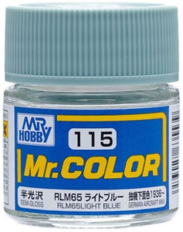 Кр.акр. на раств. LIGHT BLUE RLM65 п/м.(10мл)
