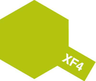 Краска эмал. XF-4 yellow green (10 мл)