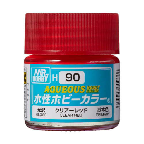 H090 Краска 10мл CLEAR RED 
