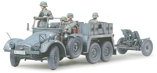 А/м Крупп (6х4) с 37мм орудием,1/35