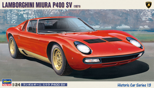 Автомобиль LAMBORGHINI MIURA SV, 1:24, [21213]