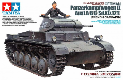 Танк Panzer II Ausf A/B/C 1/35