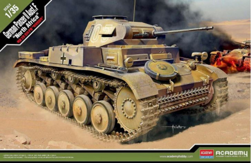Танк Panzer II Ausf. F North Africa (1:35)