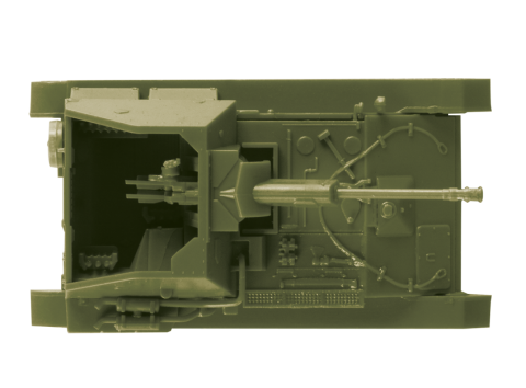 Советская САУ СУ-76М, 1:100