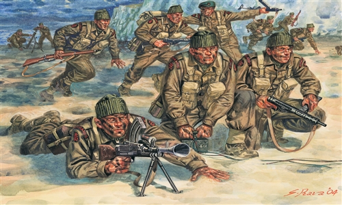 Британские командос 1/72, [6064]