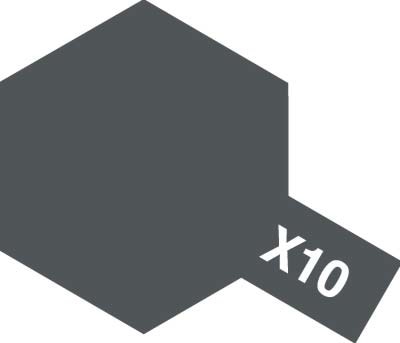 Краска акрил. X-10 gun metal (10мл)