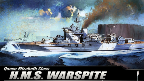 Корабль HMS "Warspite", 1/350