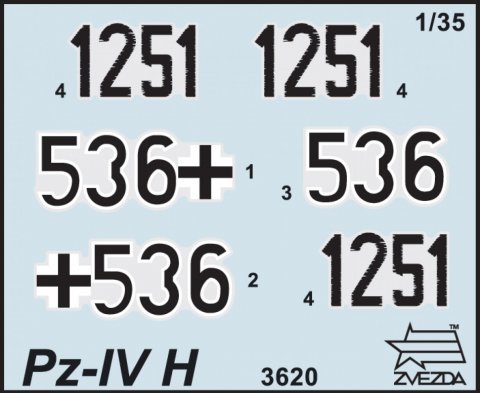 Немецкий средний танк Т-IV (Н), 1:35