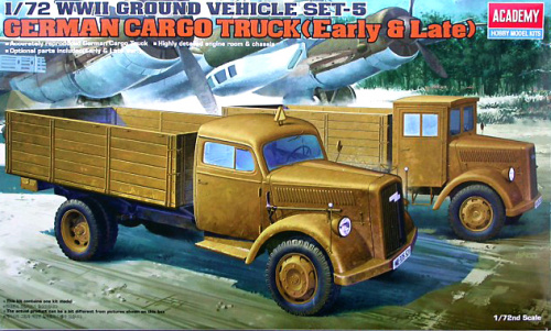 Грузовик немецкий, 1/72