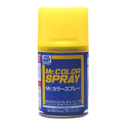 Краска-спрей Mr.Hobby CLEAR YELLOW (100мл)