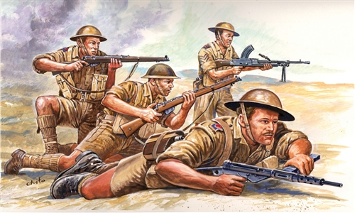 Солдатики British 8th Army