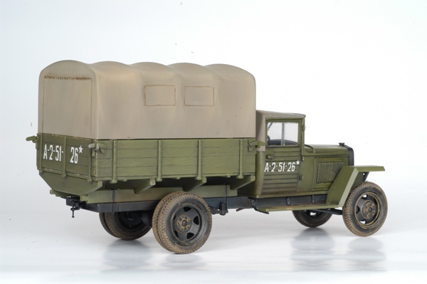 Советский армейский грузовик 1,5т образца 1943 г. "Полуторка"(ГАЗ–ММ), 1:35