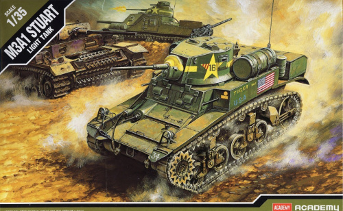Танк M3A1 "Стюарт", 1/35