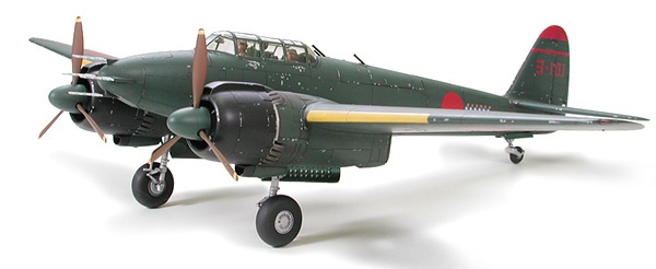 Самолет J1N1-5a ГЕККО тип 11(ночной истр.) 1/48