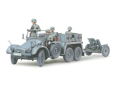А/м Крупп (6х4) с 37мм орудием,1/35