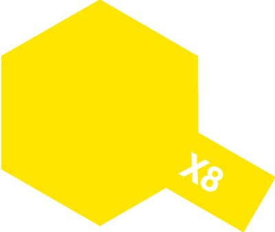 Краска эмал. X-8 lemon yellow (10 мл)