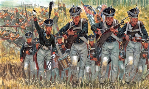 Солдатики Russian Infantry