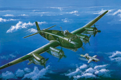 Немецкий дальний бомбардировщик Focke-Wulf Fw 200 Condor мод. С-8, 1:72, [01639]