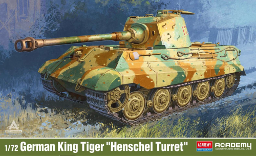 Танк German King Tiger “Henschel Turret”, 1:72, [13423]