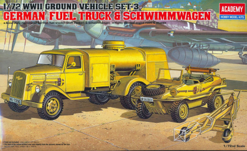 Бензозаправщик и швиммваген, 1/72