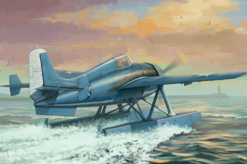 Самолет F4F-3S Wildcatfish, 1:48, [81729]