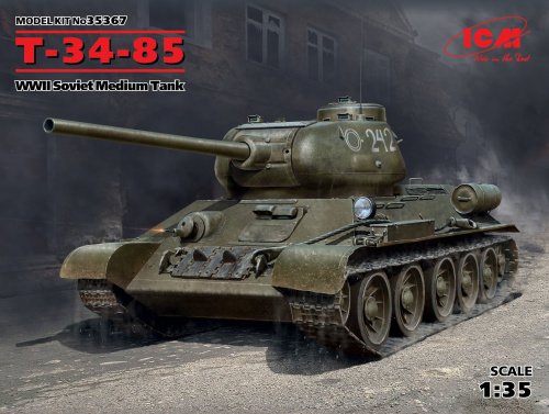 Т-34-85, Советский средний танк ІІ МВ, 1:35, (35367)