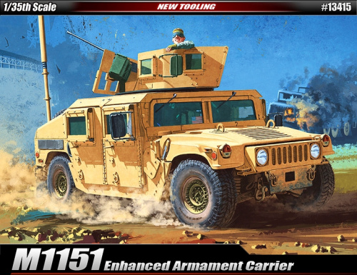 Хаммер с усиленным вооружением (M1151 Enhanced Armament Carrier), 1:35, [13415]