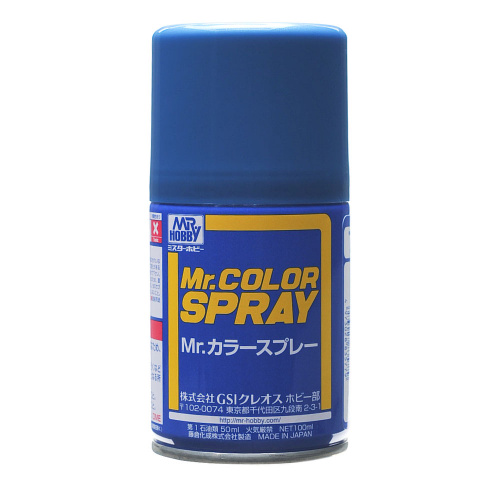 Краска-спрей Mr.Hobby METALLIC BLUE (100мл)