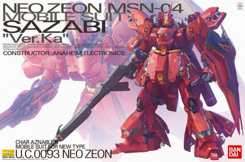 Робот MG MSN-04 Sazabi "Ver.Ka", 1:100, (5055457)