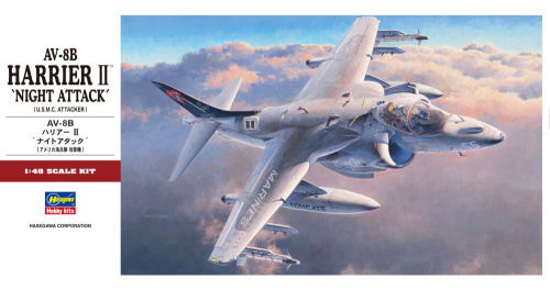 Американский штурмовик AV-8B Harrier II "Night Attack", 1:48, [07234]