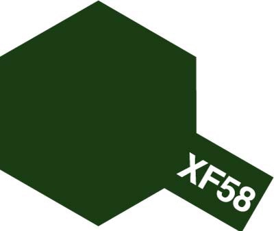 Краска акрил. XF-58 Olive Green (10 мл)