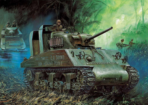 M4A2 (75) “Pacific Theater” (1:35)