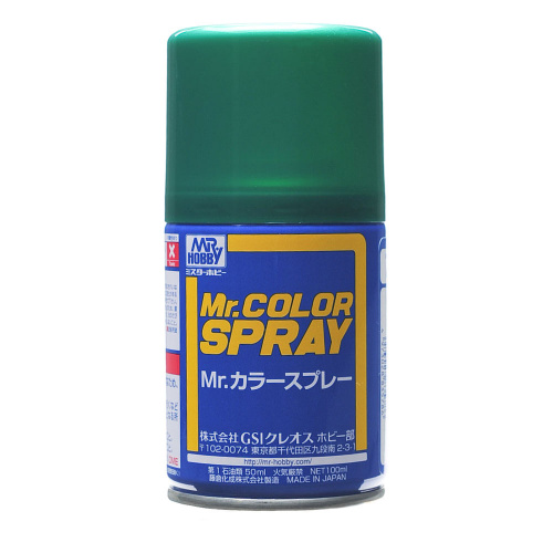 Краска-спрей Mr.Hobby METALLIC GREEN (100мл)