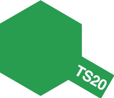 Краска-спрей TS-20 Metallic Green (100 мл)
