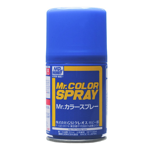 Краска-спрей Mr.Hobby BRIGHT BLUE (100мл)