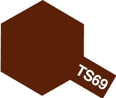 Краска-спрей TS-69 linoleum deck brown (100 мл)
